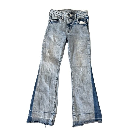 GAP Kids Girls 70's Flare Light Wash Jeans Size 8 - Picture 9 of 9